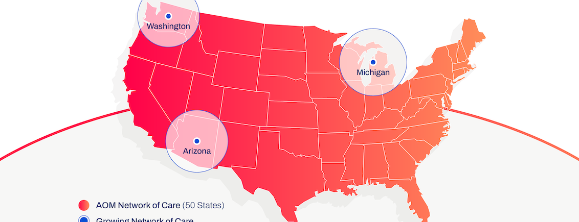 AOM Infusion is growing its network of care across the United States