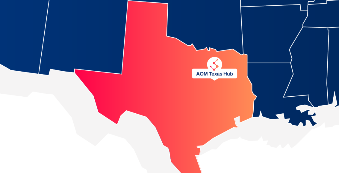 Arlington, TX serves as AOM Infusion's Texas Hub