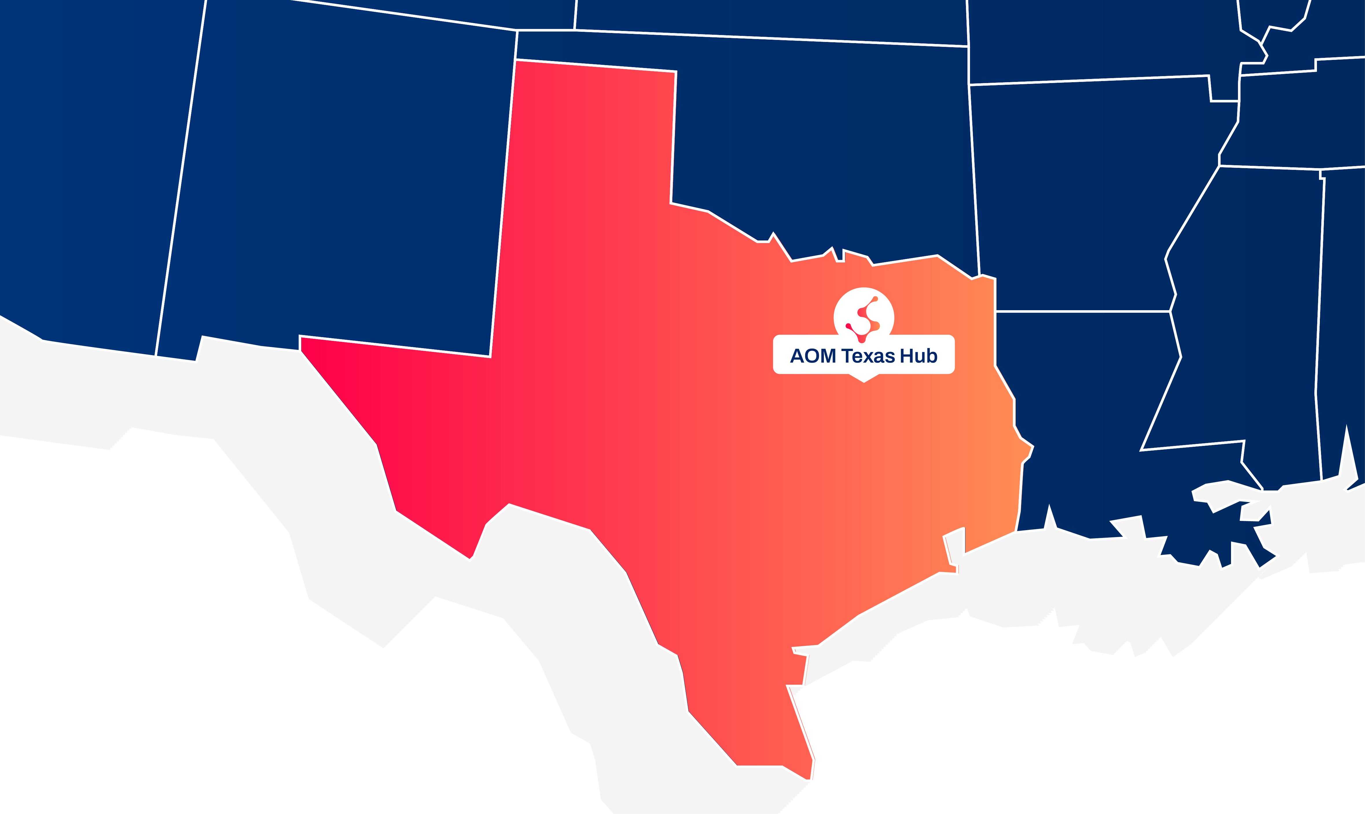 Arlington, TX serves as AOM Infusion's Texas Hub