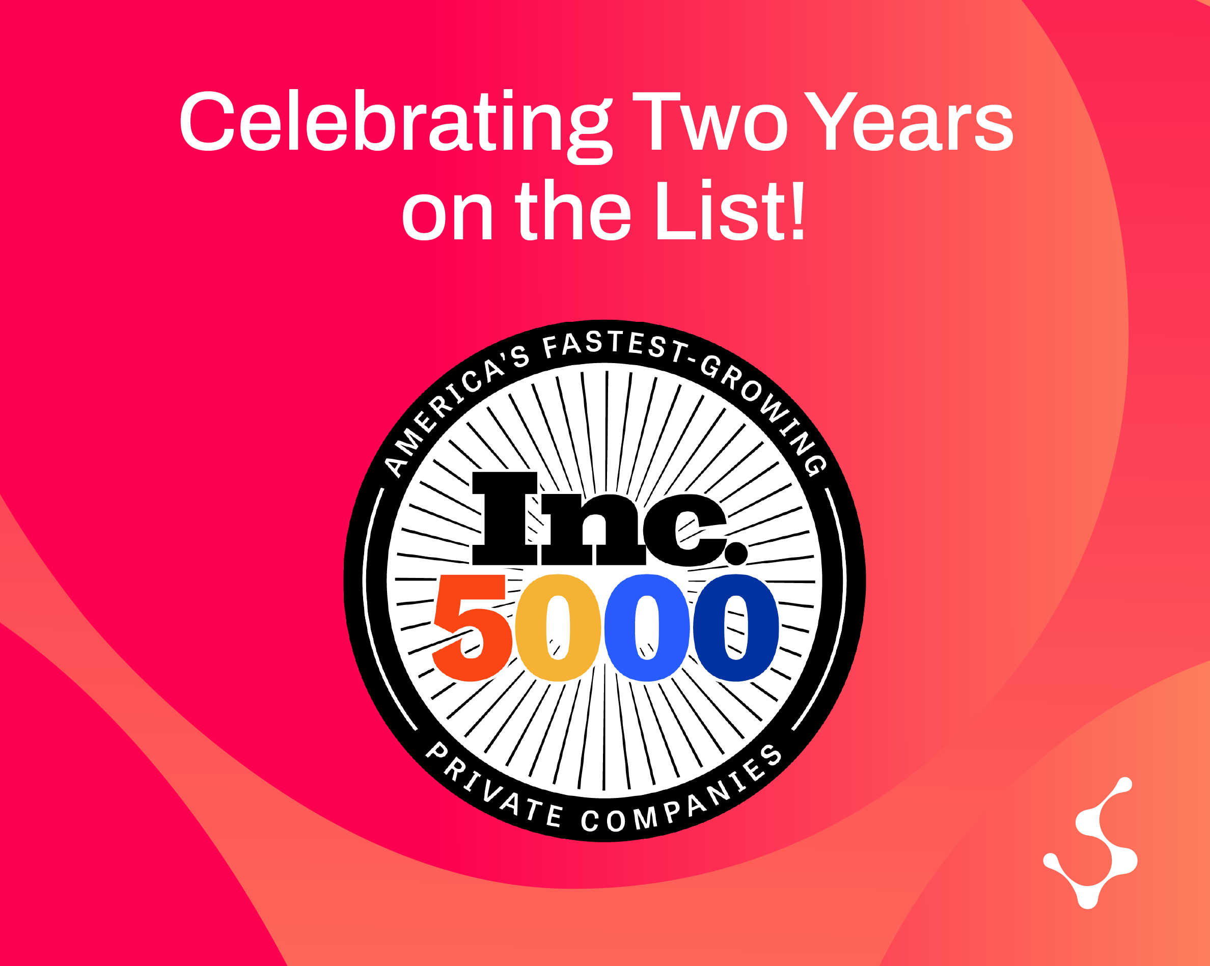 Inc 5000 list announcement graphic